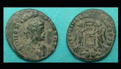 Crispus, VLPP, Lyon, Captives in Exergue, Rare!